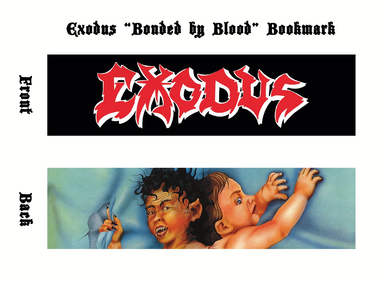 Exodus - Bonded by Blood Guitar Book (Deluxe Print Edition + Digital Copy +  GP Files)